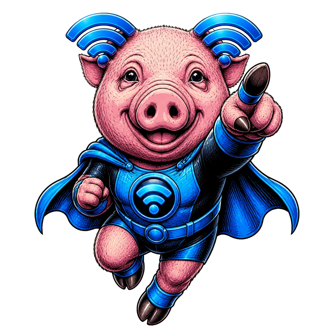 Confident WiFi Pig